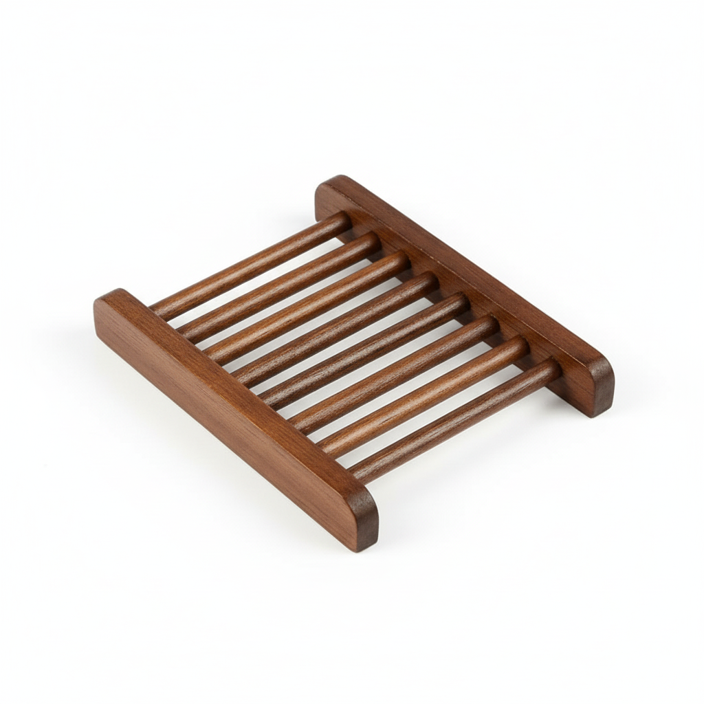 NATURAL WOOD SOAP HOLDER