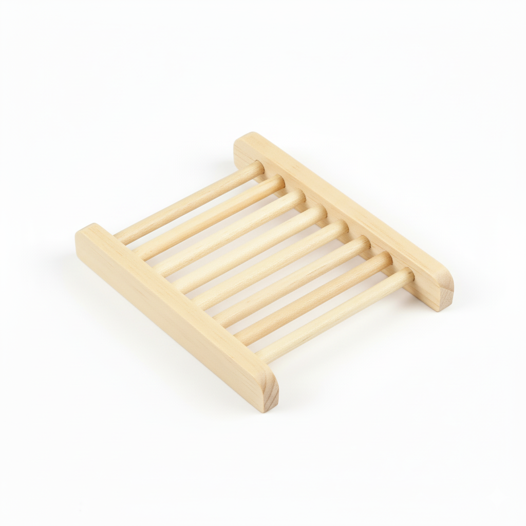 NATURAL WOOD SOAP HOLDER