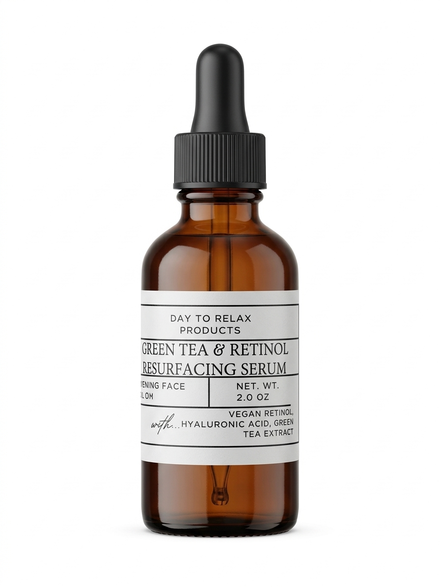 GREEN TEA & RETINOL SERUM